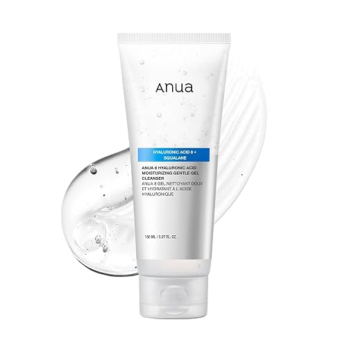 ANUA Moisturizing Gentle Gel Cleanser, 5.07 fl oz