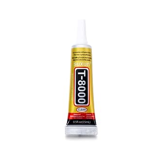 1Pcs B6000/E8000/T8000/Y7000 Glue for Rhinestones Crystal Adhesive Multi-Function Glues,Super Glue for Phone Screen Repair Epoxy Resin DIY Jewelry Crafts Glass Supplies T8000-15ml