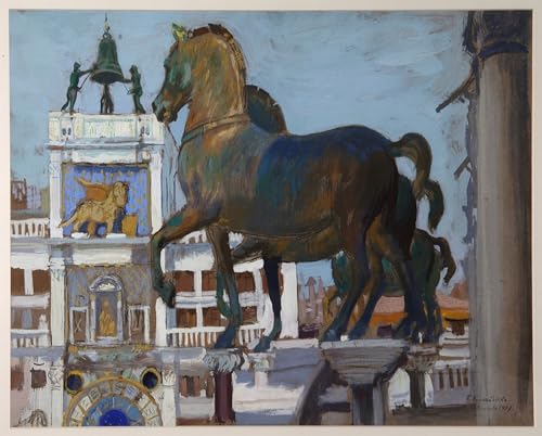 Lienzo de Caballos de San Marco para Salones y Decoración del Hogar