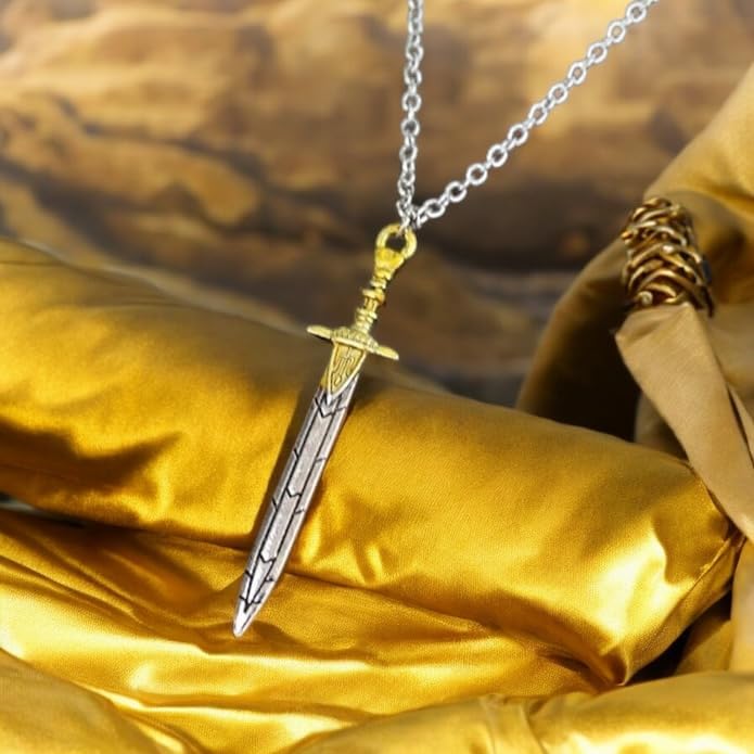 PRINCESS CUTENESS STORE Riptide Sword Sea of Monsters Demigod Olympian Pendant Necklace Annabeth Chase Percy Jackson - Image 2