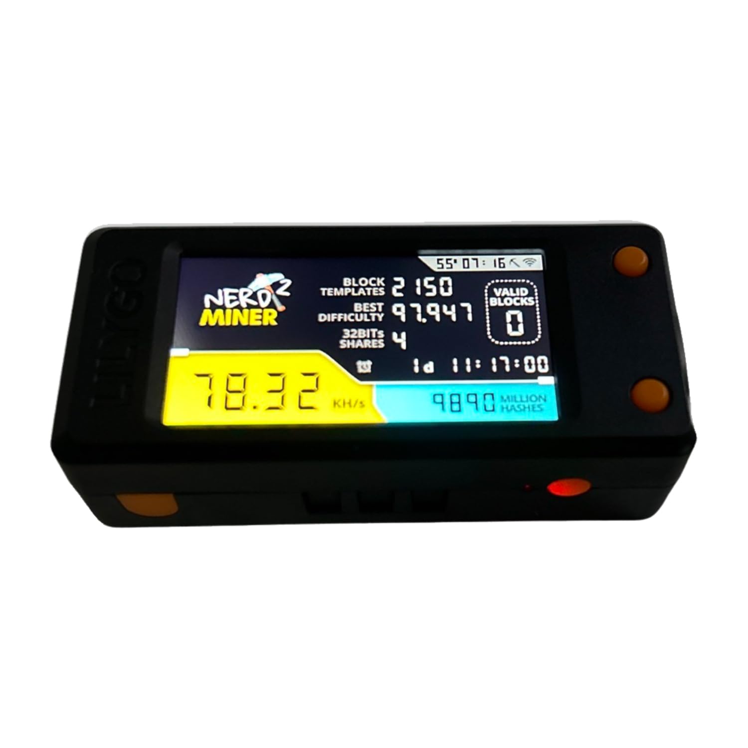 Nerdminer V2 Mining Bitcoin BTC Miner leicht BTC Nerd Miner fertig  montiert: Amazon.de: Computer & Zubehör