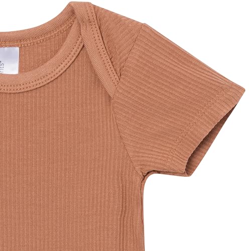 Image of Modern Moments by Gerber Baby Viscose 4-Pack Bodysuit & Pant Set