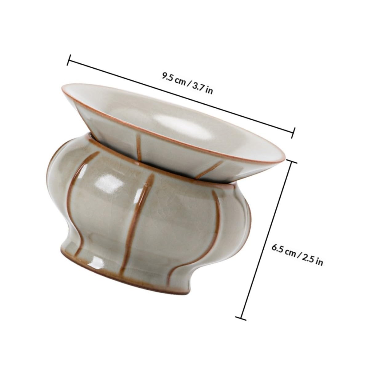 Filtro per Tè in Ceramica, Infusore per Tè Sfuso da Cucina