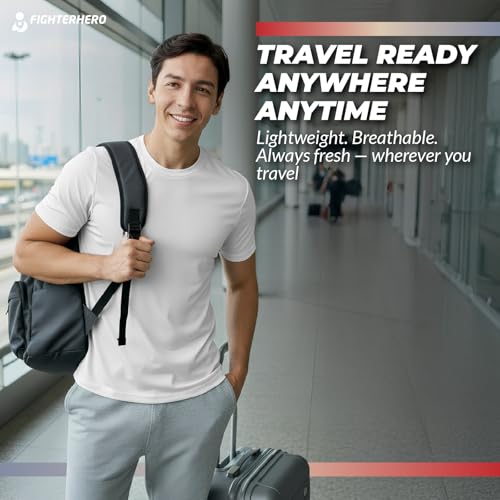 Image of Gym T Shirts for Men Workout | Sports Tshirt for Man | Running Mens T-Shirts | Polyester Men's T Shirt | Quick Dry fit Training Active Wear | Badminton Football Jersey Tshirts
