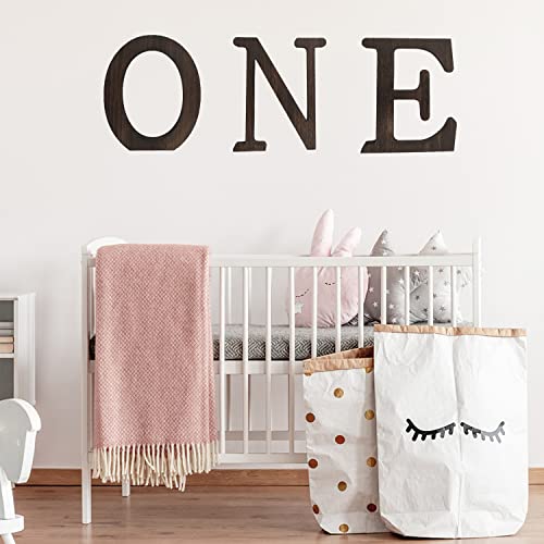 Agreenworld Large Wood Letters For Wall Decor, Rustic 3D Wooden Alphabets Block Word Sign, Diy Freestanding And Hanging Monogram Letter For Home Bedroom Office Wedding Party (S) #TOP7