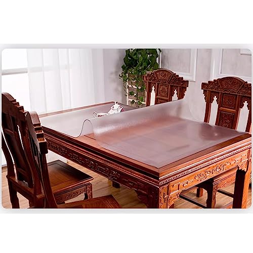 Housse de nappe en plastique transparent pour table basse de salon - 3