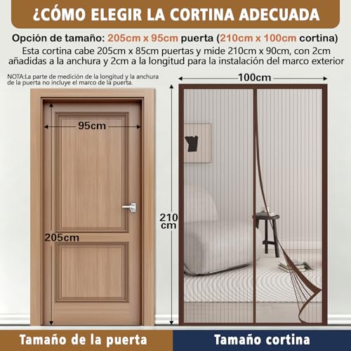 Malla mosquitera para puerta 14 Imagen adicional