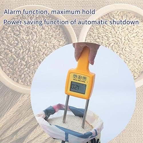 Grain Moisture Meter Tester TK100S for Corn, Wheat, Rice, Bean, Wheat flour