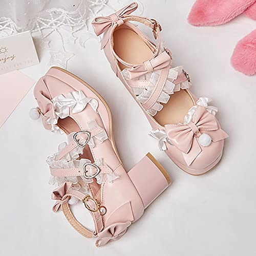 sfdgfhyf Boys Girls Nonslip Foot Warmer Little/Big Kids Gorgeous Princess Shoes 5cm Low Heel With Dress Medieval Style4