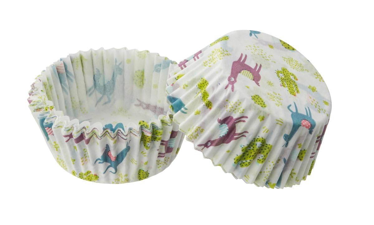 Zenker 43948 Lama/Cactus Muffin Cases, Paper