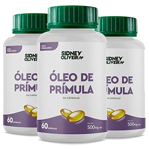Óleo de Prímula 60 cápsulas de 600 mg cada