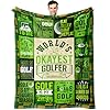 Golf Gifts for Men, Mens Golfing Gifts for Him, Golf Birthday Gifts for Men Women, Cool Golf Gift Ideas, Golf Lovers Gifts for Men Women, Gifts for Golfers Dad Grandpa Throw Blankets 50″ x 60″