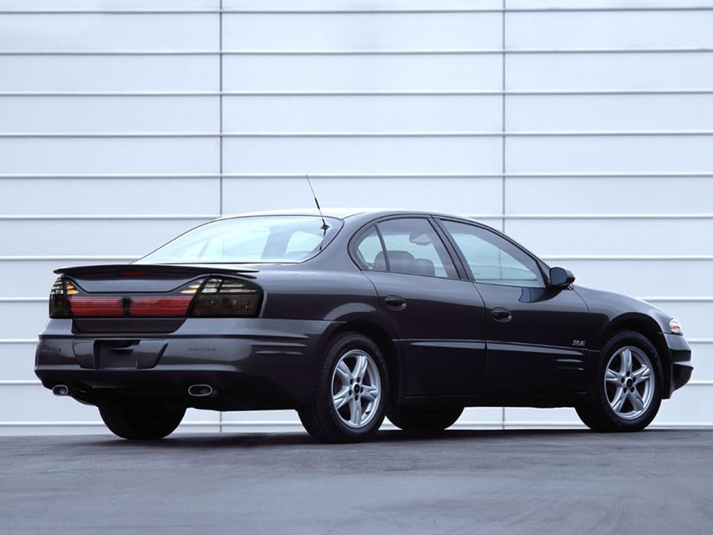 Rvinyl Tail Light Tint Covers Compatible with Pontiac Bonneville 2000-2005 - Smoke