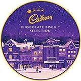 Cadbury Chocolate Biscuit Selection Christmas Tin 247g