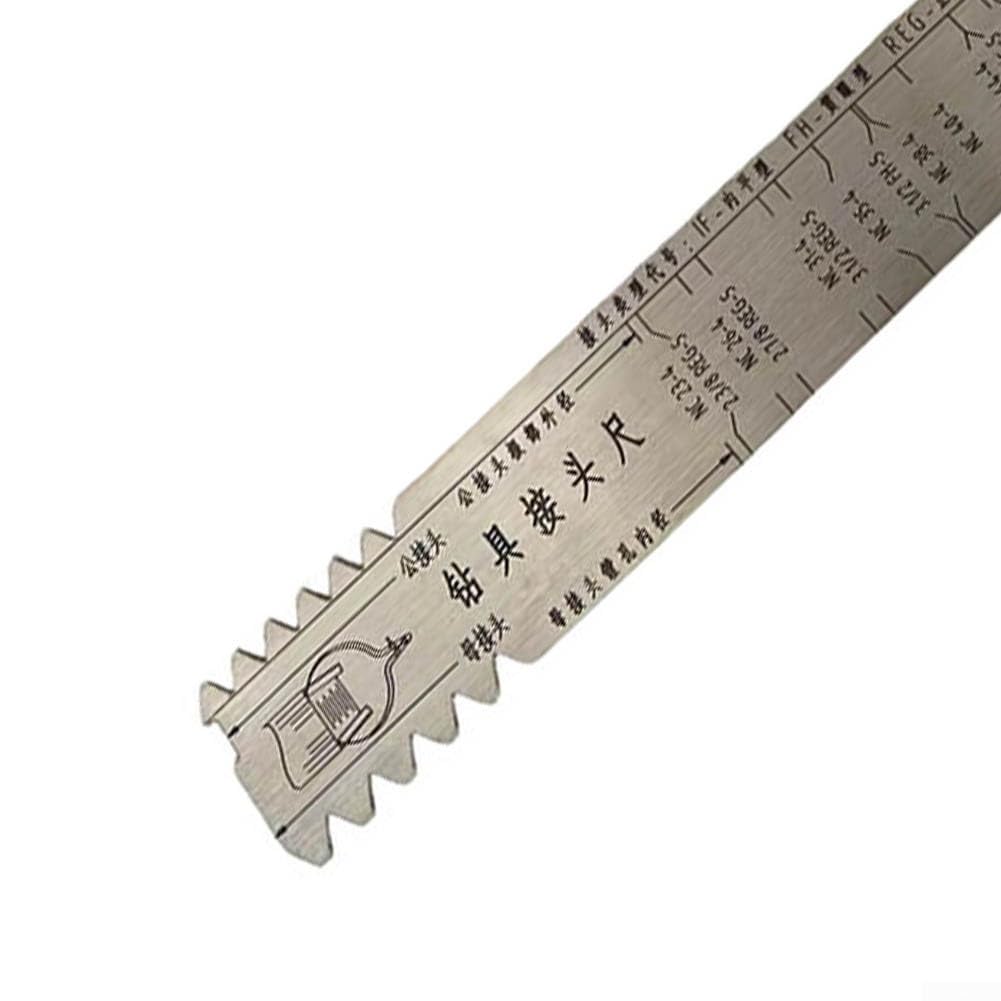 Calibre de perforación de acero inoxidable NC/REG/IF/FH 15 cm de precisión
