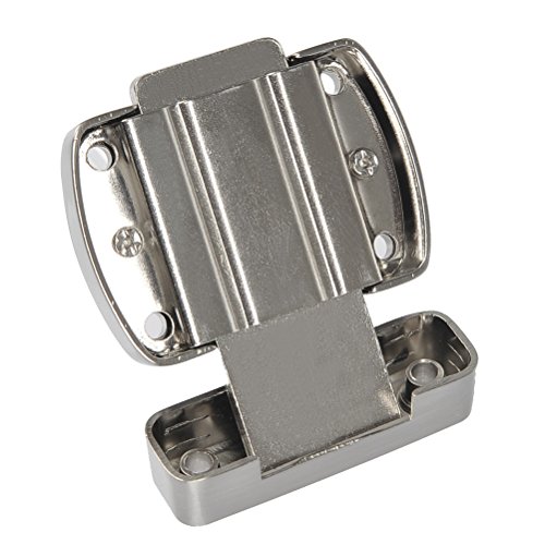 FOCCTS Türriegel aus Zinklegierung mit 6 Schrauben, Sicherheitstür, Riegel, Haken, für Sicherheit, Haus, Badezimmer, Schlafzimmer, Toilette, kleiner Riegel
