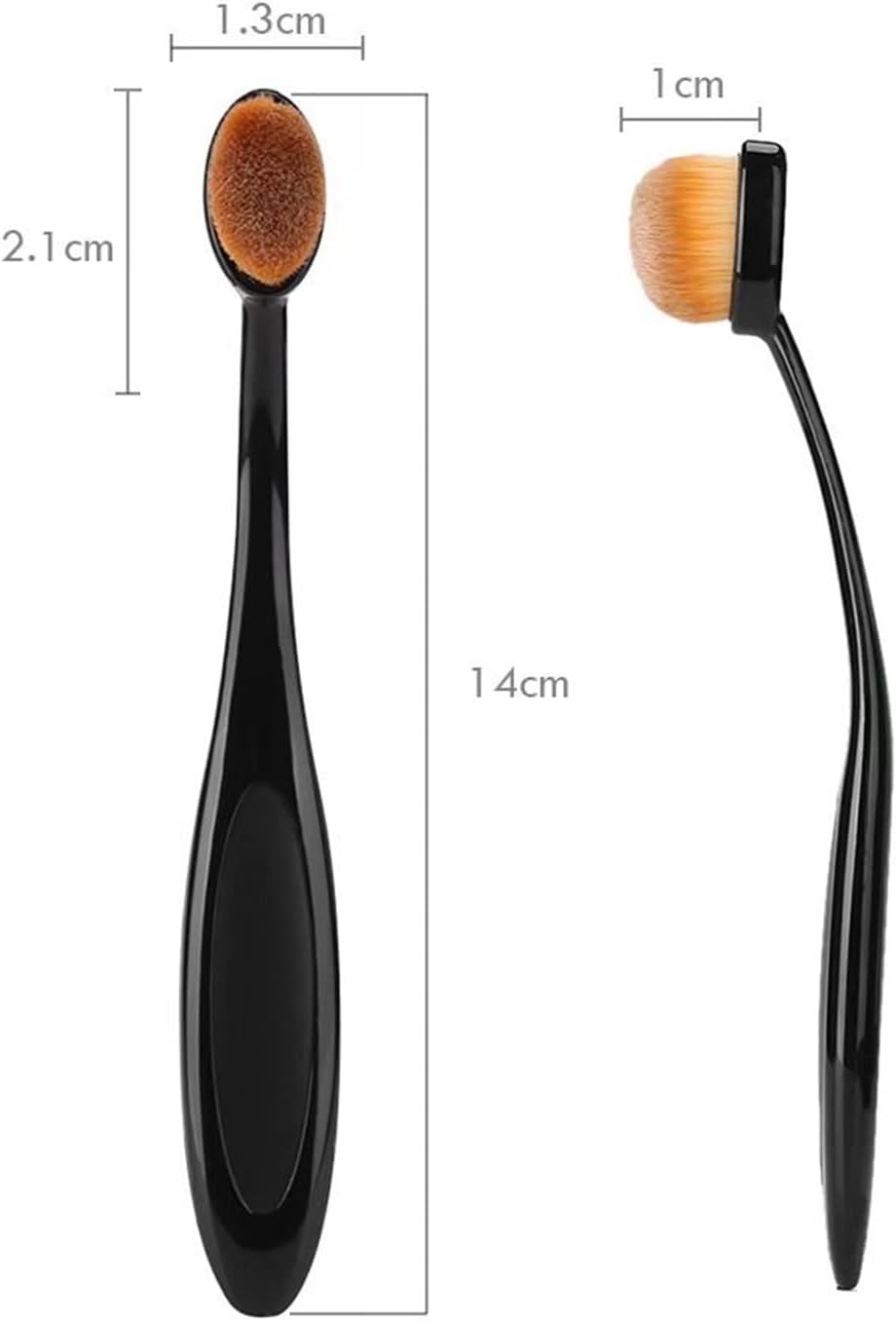 Ink Blending Brushes 10pcs Blending Brushes Fine Soft Bristles Drawing Painting Water-Based Inking DIY Scrapbook Accessories(Color2)