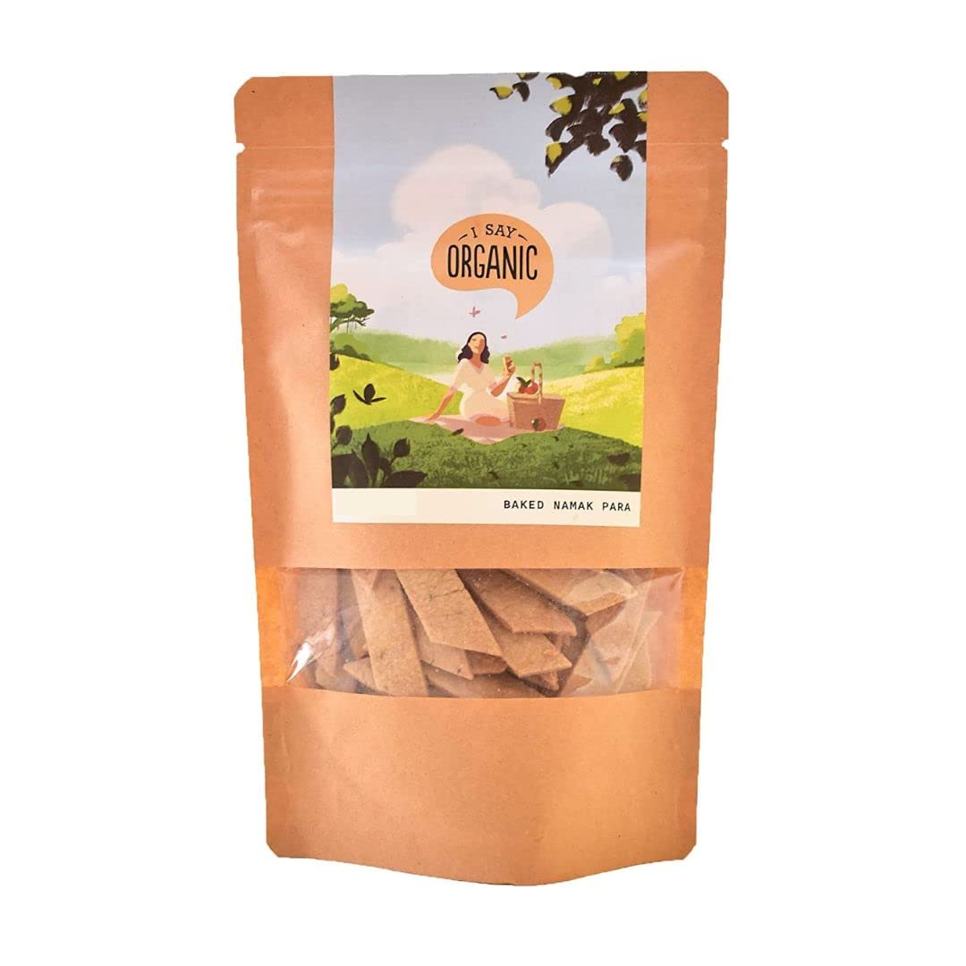 I Say Organic Baked Namak Para | Chai Time Snack | Authentic Handmade Namkeen From Rajasthan | No Preservatives, Ready To Eat Snacks | Party Snacks | 300 G (B0C2885SVH) Amazon Price History, Amazon Price Tracker