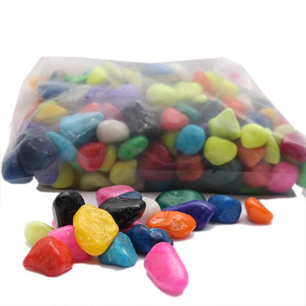 (India pet Shop) Multi Colour Polished Candy Pebble Stones for Aquarium and Home Decor (Candy, 1 Kg) (B09HPZRGB4) Amazon Price History, Amazon Price Tracker