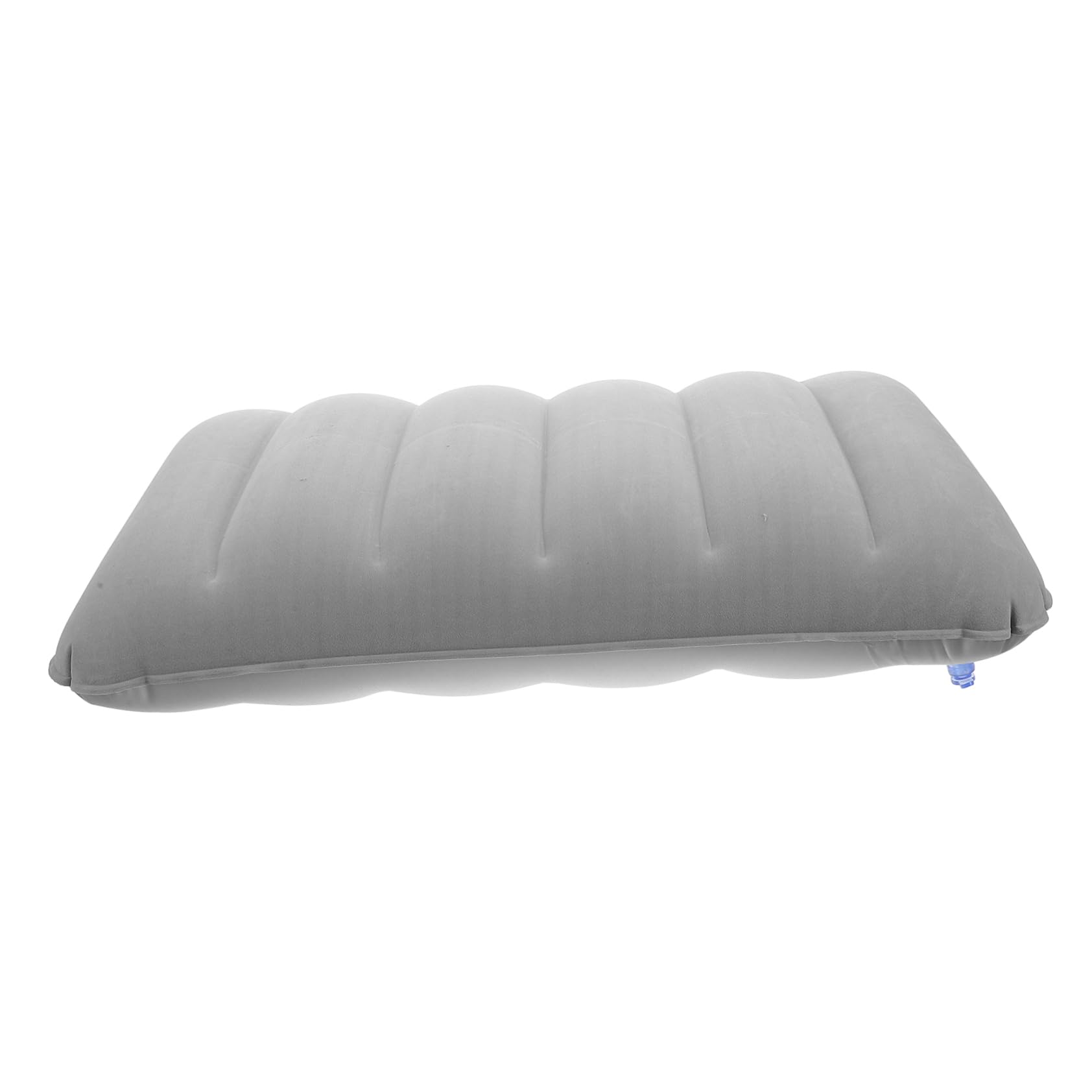 Mikikit Outdoor Inflatable Pillow Inflatable Camping Pillows Inflatable Pillows for Travel Sleeping Pillow Travel Lumbar Support Camping Essentials Ultralight Pillow Nap Pillow PVC Grey