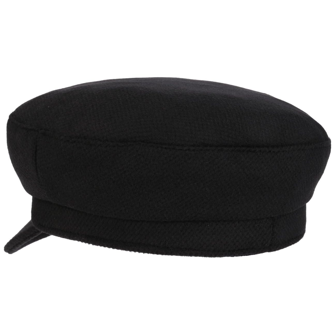LIERYS Silby czapka z daszkiem z kaszmirową czapką z daszkiem, czapka Newsboy, czapka damska, wyprodukowano we Włoszech, z daszkiem, na jesień, zimę, jesień i zimę