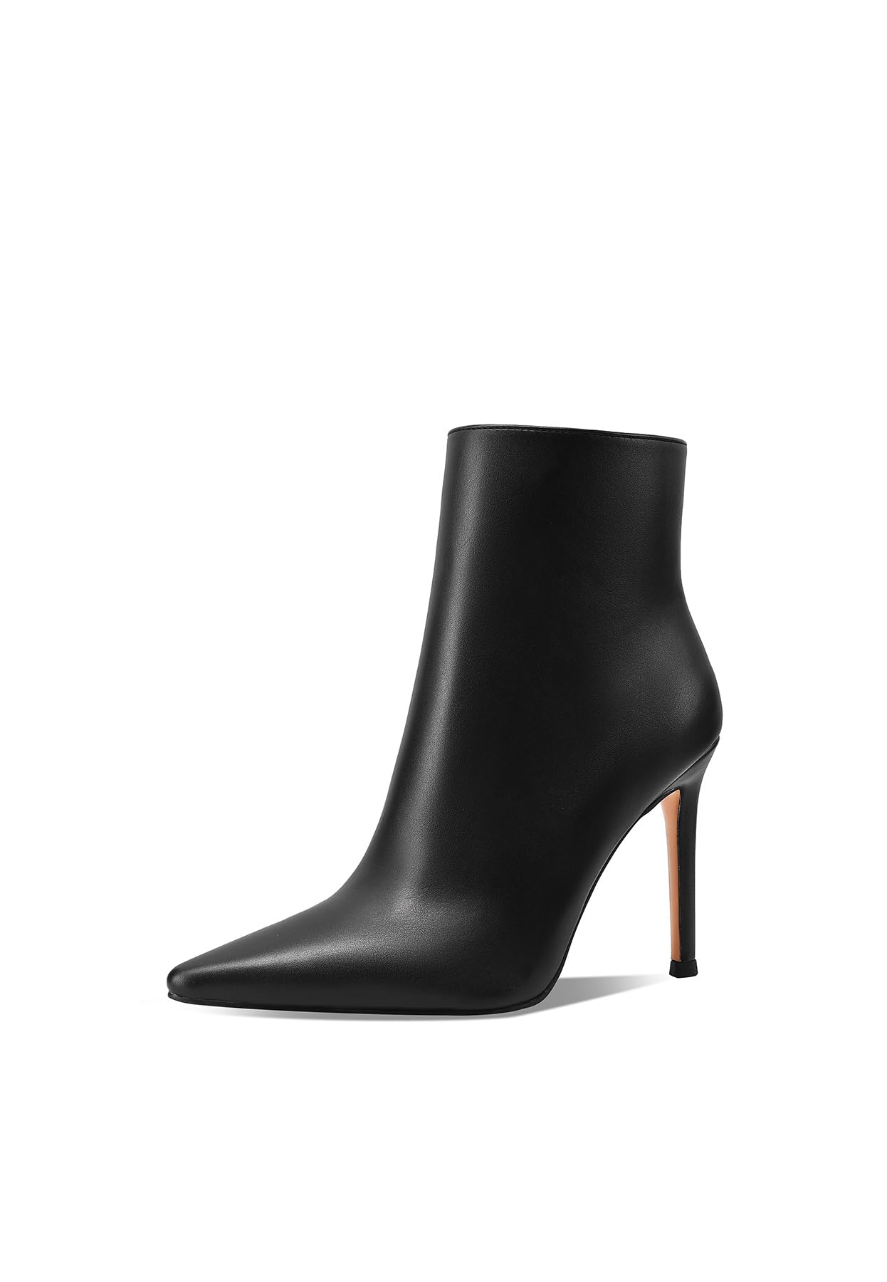 QUEEN HELENA Tronchetti con Tacco a Spillo Stivaletti a Punta Casual Eleganti Donna K4017