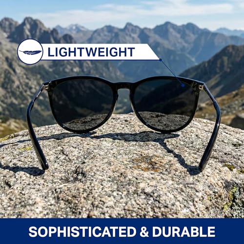 Image of Blenders Eyewear North Park X2 - Polarized Sunglasses - Classic Shape, Mixed Metal Frame - 100% UV Protection