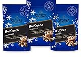 Sconza Hot Cocoa Almonds | Roasted Almonds Dipped in Marshmallow Crème & Milk Chocolate | Pack of 3 (4.5 Ounce Each)