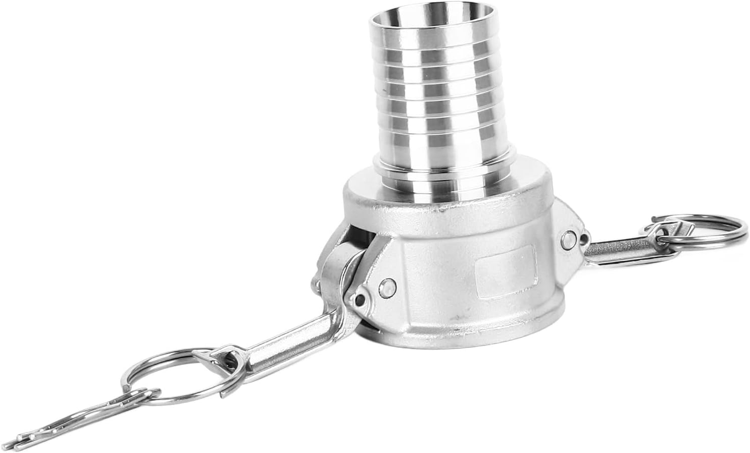 Stainless Steel Quick Coupling, 1.5 Inch Camlock Hose Fitting, 304 Stainless - Durable Design, Easy Quick Connect, Industrial Automotive Pipeline Use