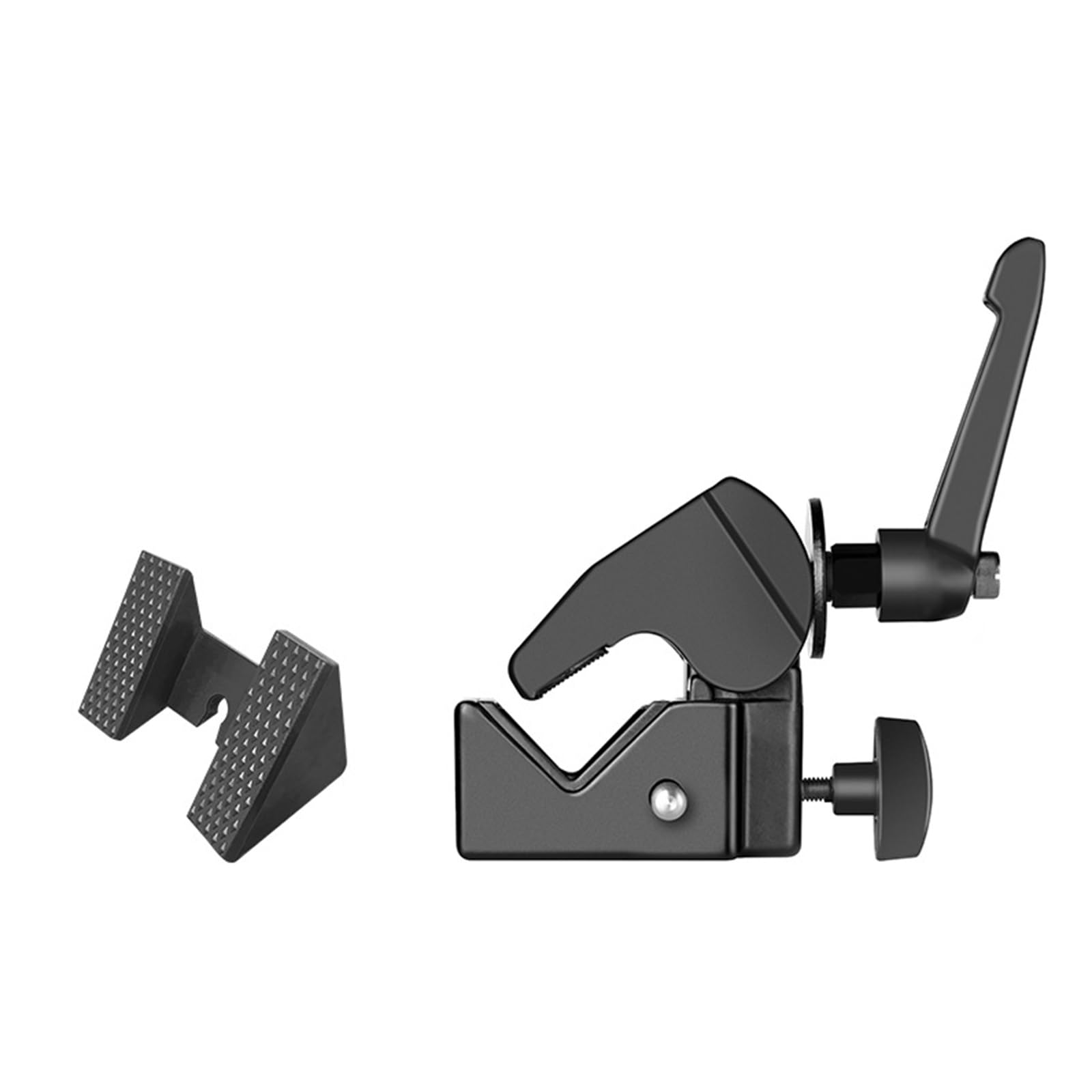 Professionelles Fotostudio-Klemmen-Set mit 1,6 cm Bolzen und 5,3 cm Backenkapazität für Kamera-Beleuchtungshalterungen