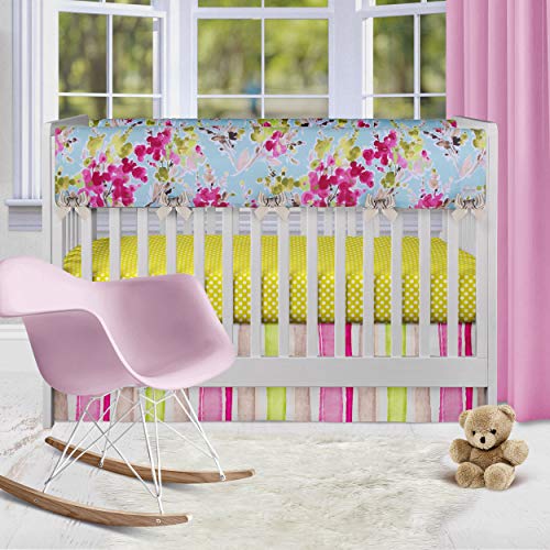 Glenna Jean Cherry Blossom Fitted Sheet (Green Dot) #TOP1