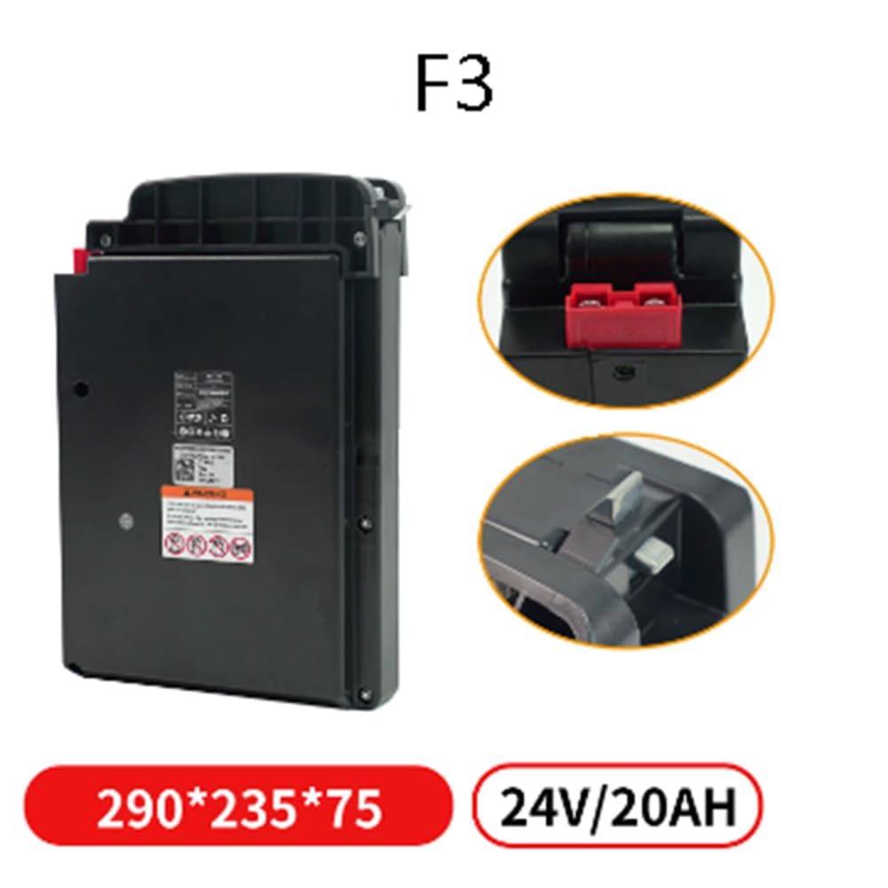 24V 20Ah Akku für Elektro-Hubwagen, 24-Volt-LiFePO4-Lithium-Eisenphosphat-Akku mit Griff