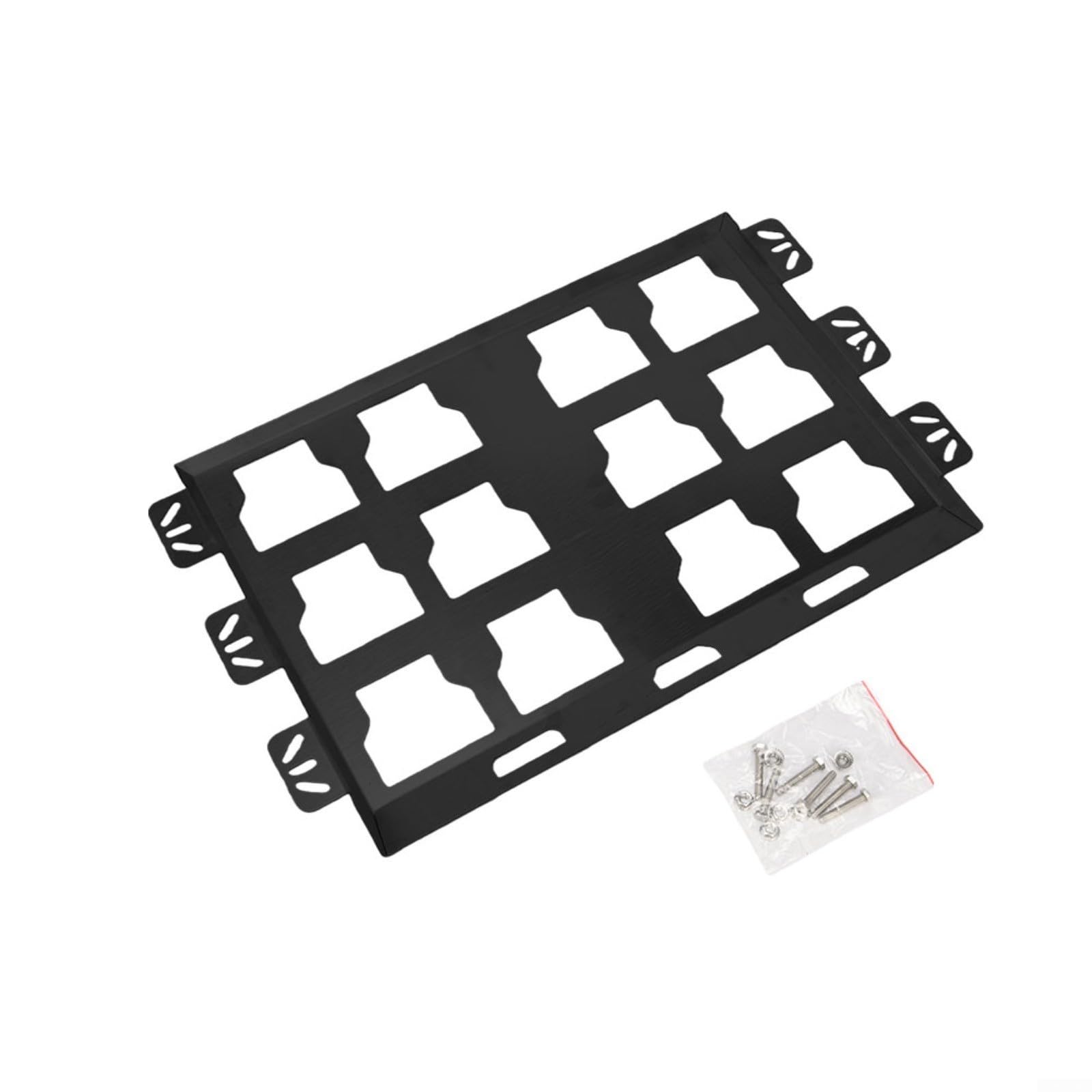 Placa de montaje de acero inoxidable 100 libras para organización de cajas de herramientas