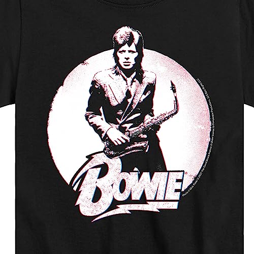HYBRID APPAREL - David Bowie - Bowie Distressed Circle - Toddler & Youth Short Sleeve Graphic T-Shirt3