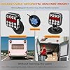 ZUNAICE Wireless Trailer Lights, Adjustable Magnetic LED Trailer Lights with Reflectors, Rechargeable Tow Tail Light Kit for Trucks, Boats, RVs, Campers, IP67 Waterproof #3