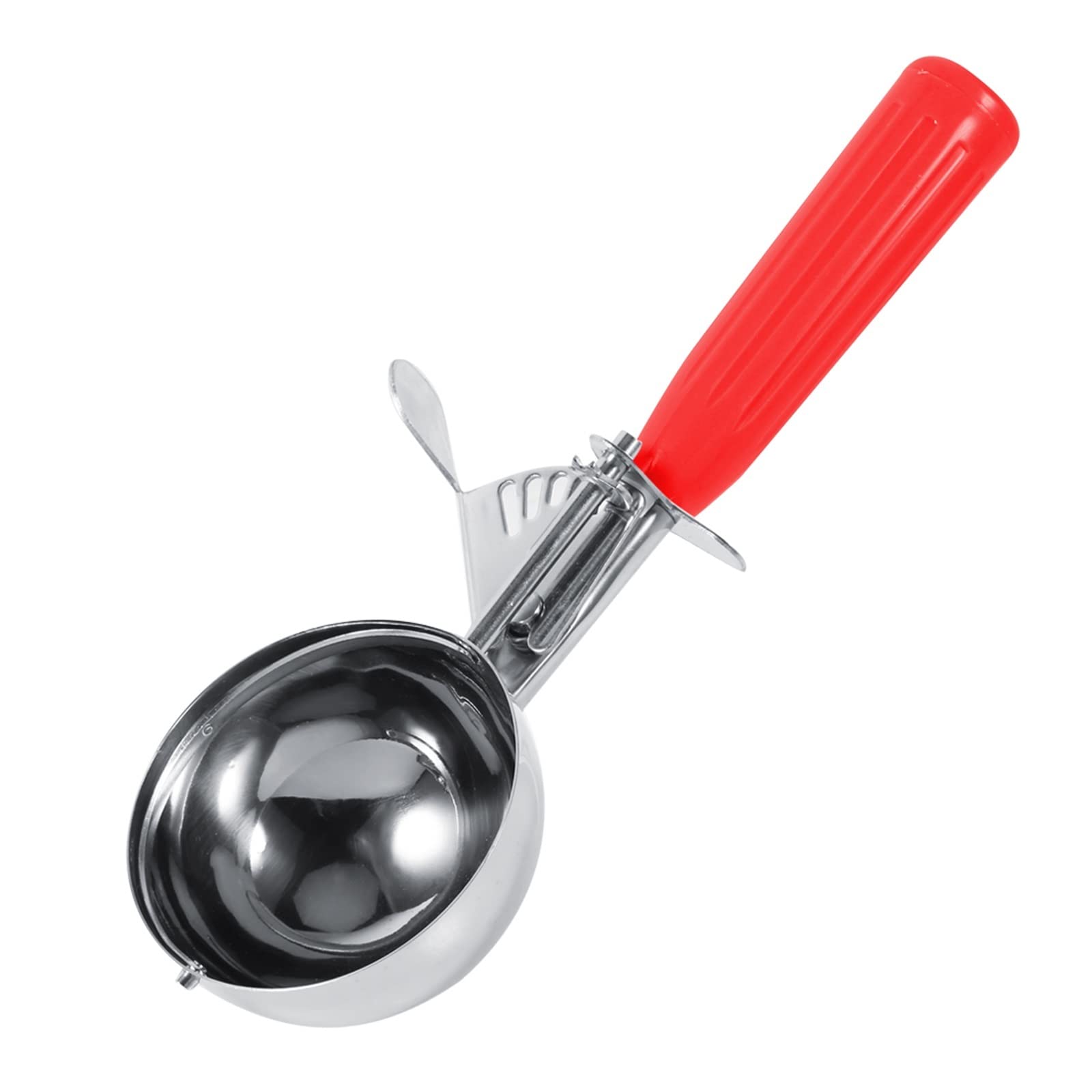 GfvjhfhkIce cream scoop Ice Cream Spoon Stainless Steel Spring Handle Mash Potato Watermelon Ball Maker Fruit Scoops Digger Practical Kitchen Tools(Dark blue)