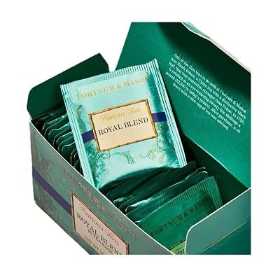 Fortnum and Mason. Royal Blend 25 Tea Bags 50g 1.76oz (1 Pack) Cellophane Sealed Box