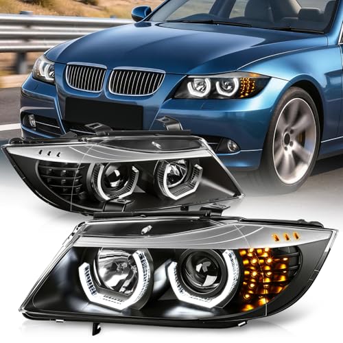 Auto Dynasty LED Halo Headlights for BMW E90 3 Series