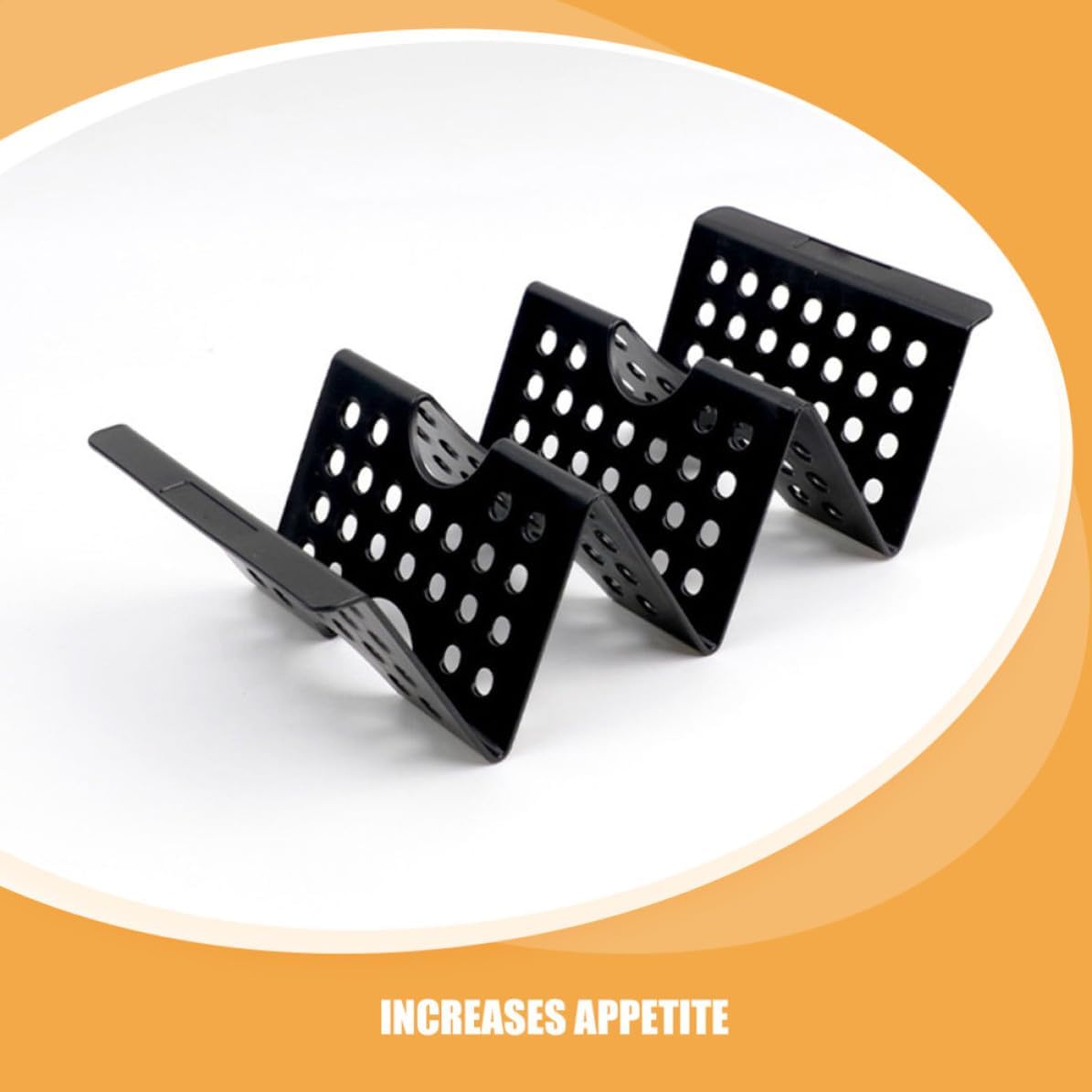 8pcs W Shaped Taco Tray Plastic Stand Keeps Tacos Upright