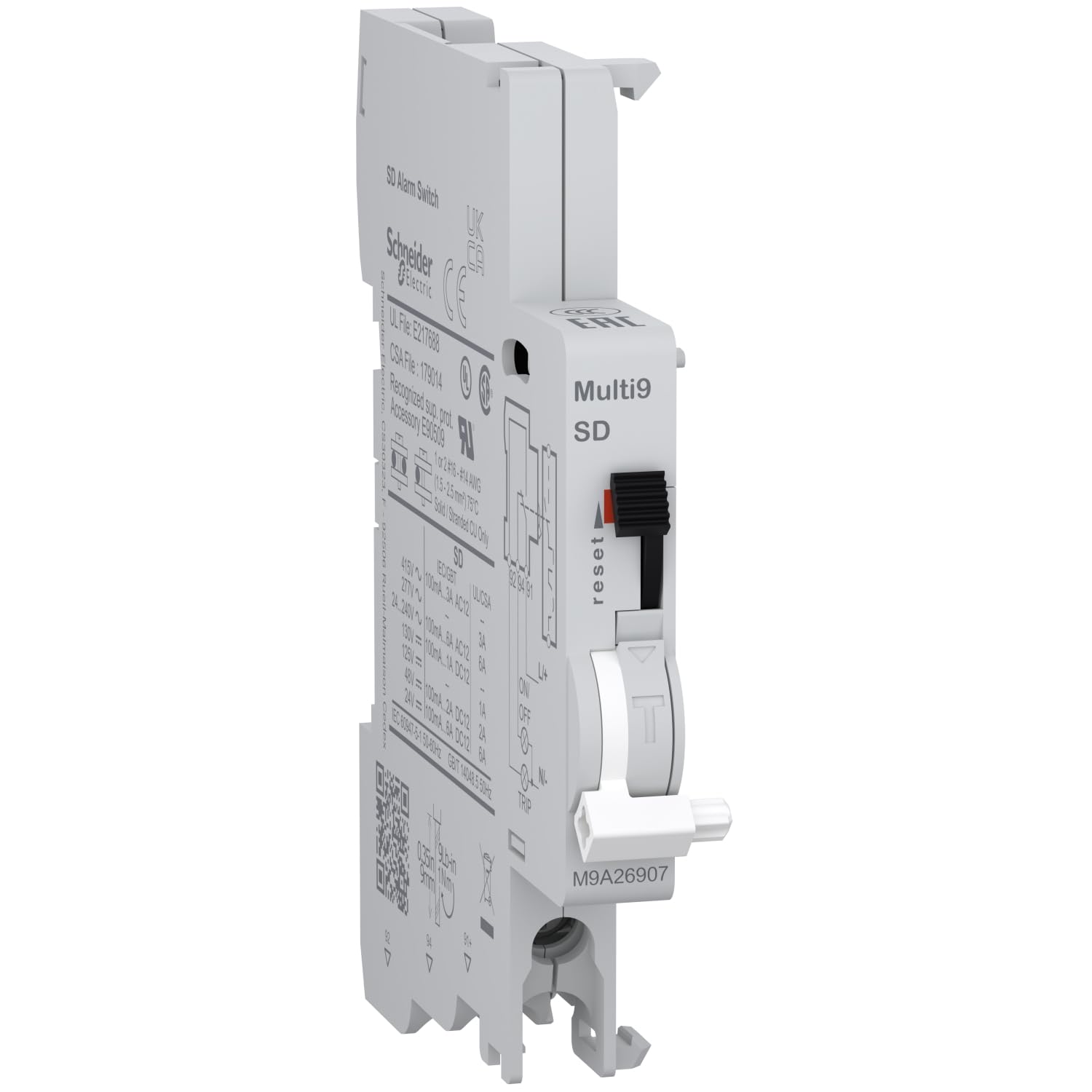 Contatto ausiliario SD Multi9 Schneider Electric - 100mA a 6A - AC/DC