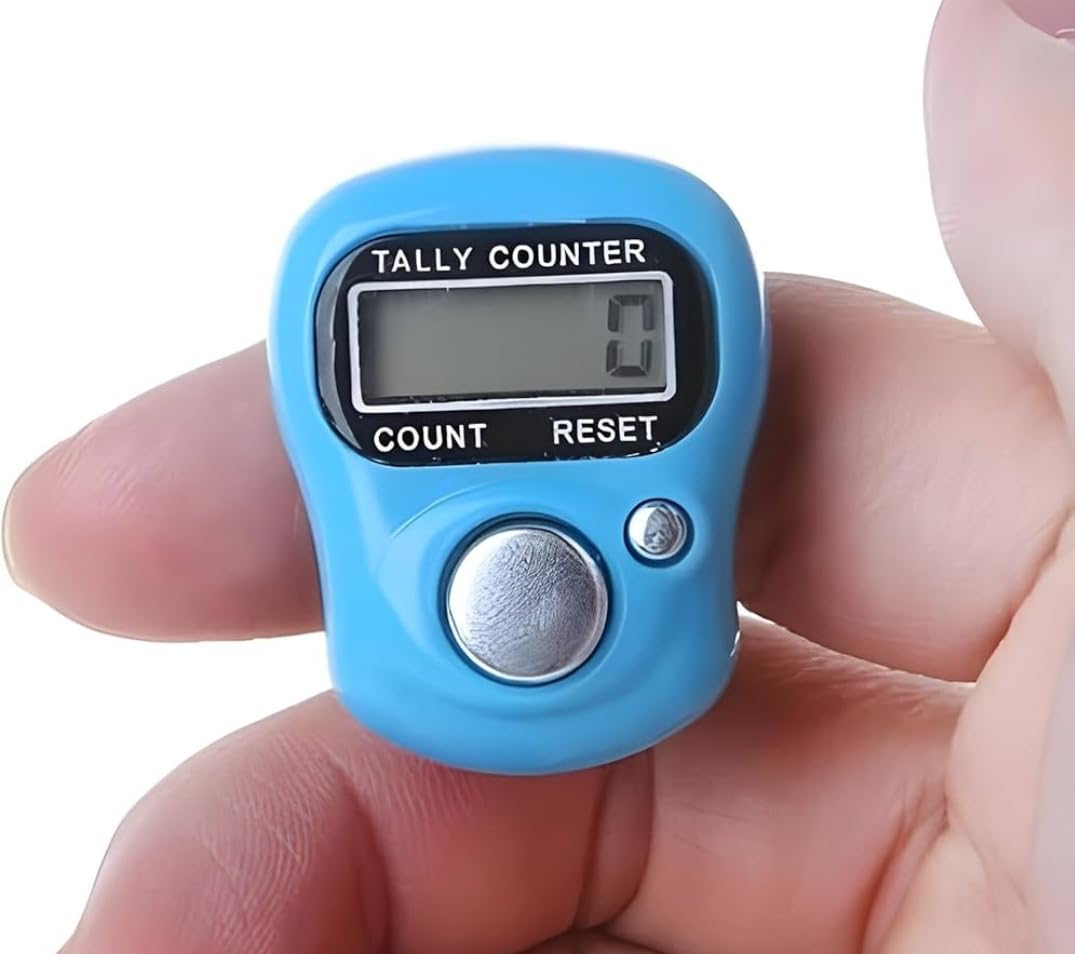 Oblivion Digital Finger Counter with LED Light, LCD Display & Reset Button – Adjustable Finger Ring Electronic Tally Counter for Prayer, Gym, tasbeeh Counter and Sports etc Trusted and Premium-image-11