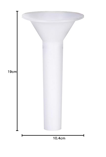 Foto 5 de 5 de PERAGASHOP - Embudo de 19 cm para Ecosistema Terrarium Planta maceta invernadero terrario
