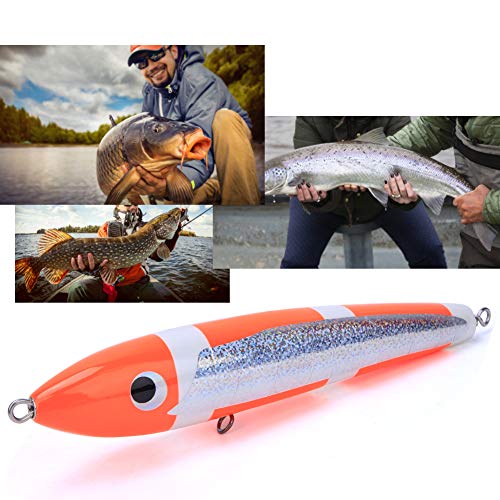 Groot potloodlokmiddel, mooi uiterlijk Kunstmatig vissenlokmiddel Kleurrijk patroon voor meer! - Image 3