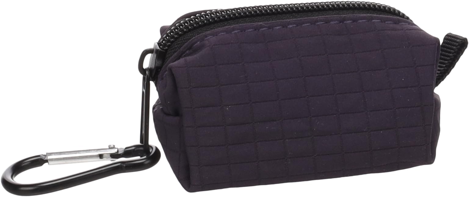 POOP BAG HOLDER VIKA PURPLE + 1 ROLL 9x4x5,5CM
