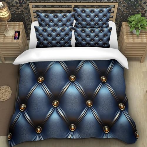 Housse de Couette Agrumes 3D douce et infroissable pour lit double