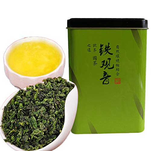 150g Té Oolong Tieguanyin Té Verde Orgánico Chino Anxi Tie Guan Yin Hojas Sueltas Sabor Tostado Regusto Dulce Auténtico Té Verde Rhyme Flavor