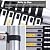 MEWVABKW Heavy Duty Easy to use and Carry Telescopic Ladder 2 3 4 5 6 M Tall, Roof Climb Telescoping Ladder, Portable Retractable/Extension Ladder for RV Boat Dock Camping Home, Lofty Ambition