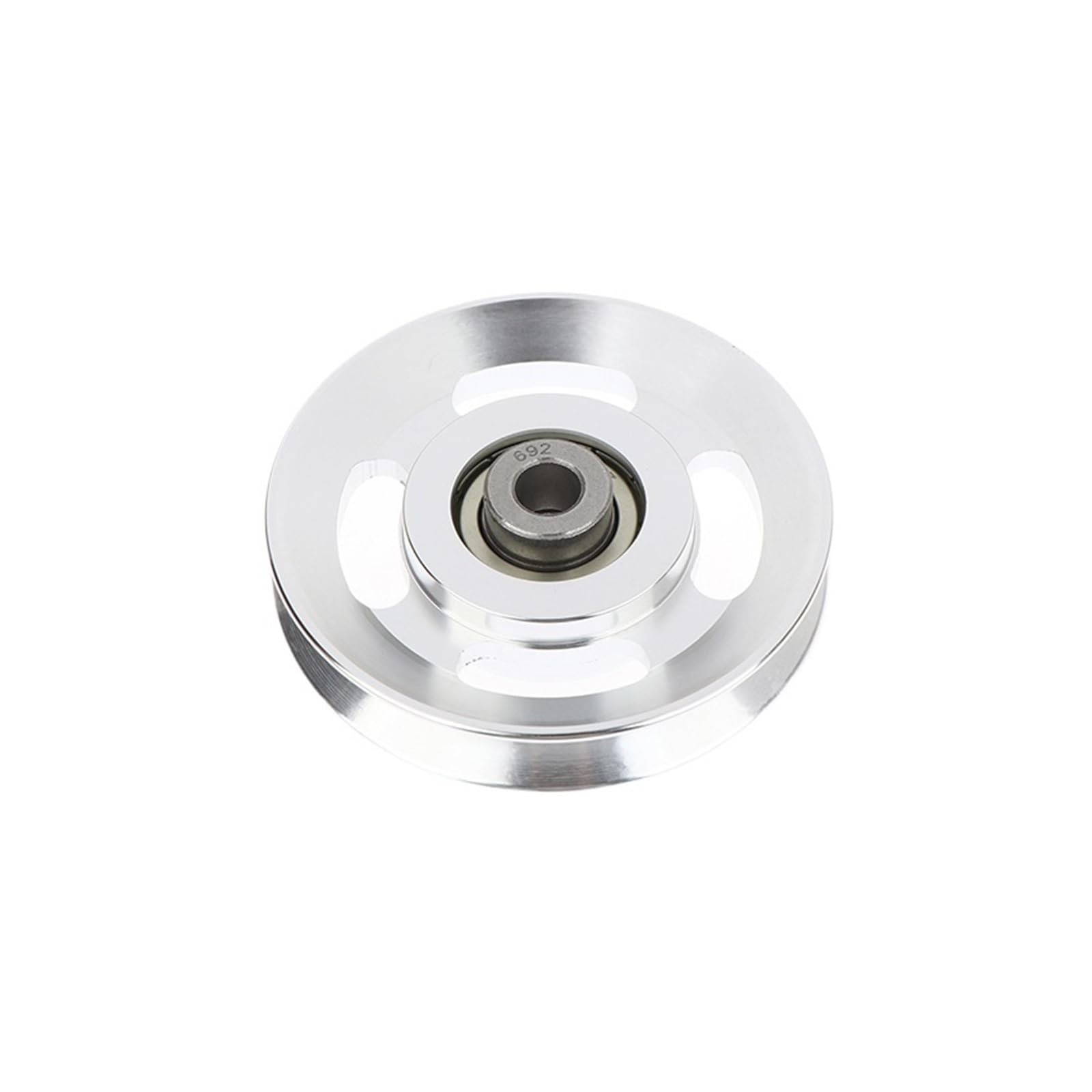 1 Pieza De Repuesto Aleación Aluminio Rueda Rodamiento Polea 88MM