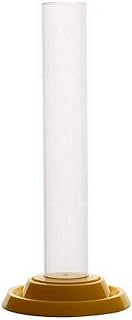 HUGBERT Messzylinder, Messkolben, Messgerät messen, Laborzubehör, Messtmethode, 21 cm, Durchmesser 3,2 cm