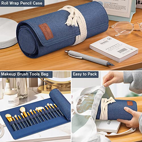 FINPAC Astuccio portapenne, grande capacità, 2 in